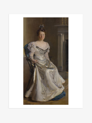 Mrs. Robert Abbe (Catherine Amory Bennett) Print by Cecilia Beaux