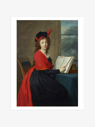 Portrait of Countess Maria Theresia Czernin Print by Elisabeth Louise Vigée Le Brun