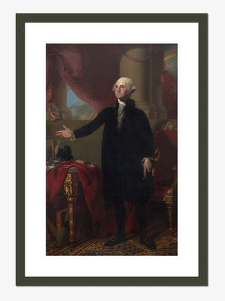 George Washington Print by Gilbert Stuart