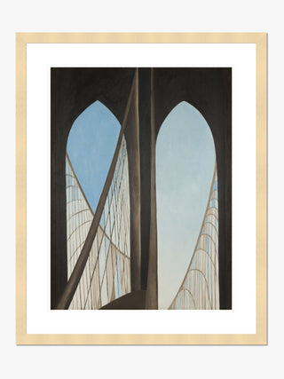 Brooklyn Bridge Print by Georgia O'Keeffe