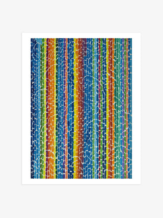 Wind, Sunshine, and Flowers Print by Alma Thomas