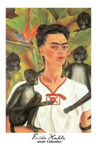 Frida Kahlo Oversized Calendar 2026 -12.5 x 19''