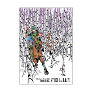 Araki Hirohiko, JoJo Part 7 Steel Ball Run Mini Poster