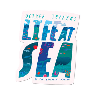 Oliver Jeffers 'Life at Sea' Logo Sticker