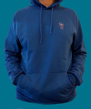 Oliver Jeffers 'Life at Sea' Jellyfish Hoodie, Blue