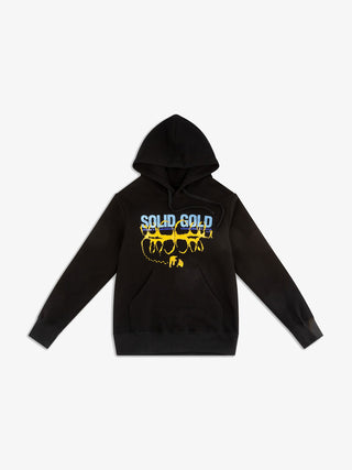 Solid Gold Grillz Hoodie, Black