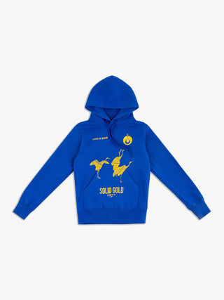 Solid Gold Crane Hoodie, Lapis