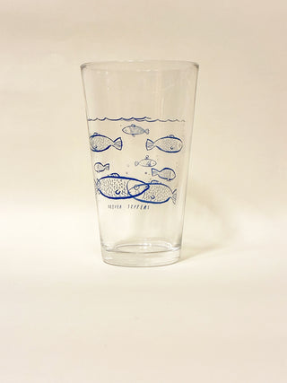 Oliver Jeffers 'Life at Sea' Pint Glass