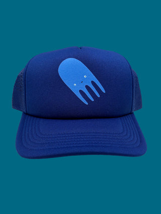 Oliver Jeffers 'Life at Sea' Octopus Trucker Hat, Blue
