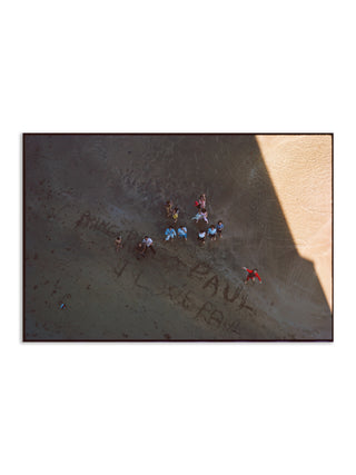 Beatles Names Written in Sand Miami Beach Limited Edition Print