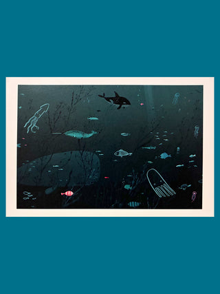 Oliver Jeffers 'Life at Sea' Postcard