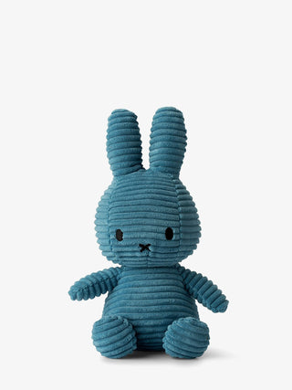 Plush Miffy Eco Corduroy Aviator Blue