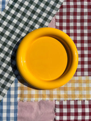 Chunky Plate, Yellow