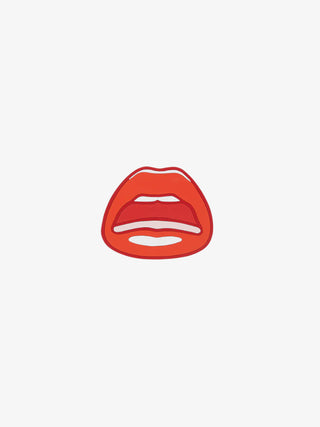 Mouth Die-Cut Coasters (Set of 6), Tom Wesselmann