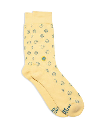Socks that Support Mental Health, Smiley Faces