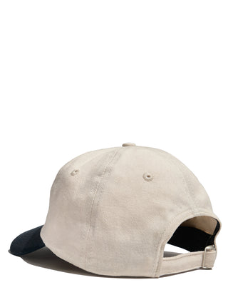 Collegiate Baseball Hat, Navy Cream