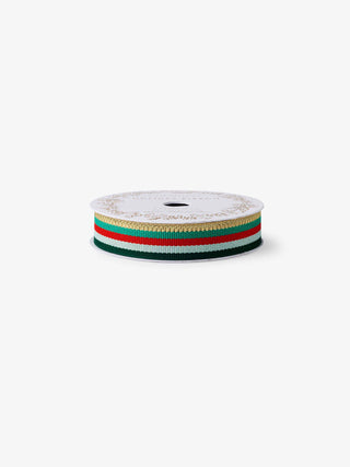 Holiday Stripe Grosgrain Ribbon