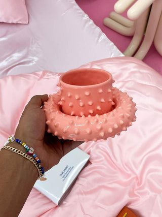 Spiky Cup, Pink