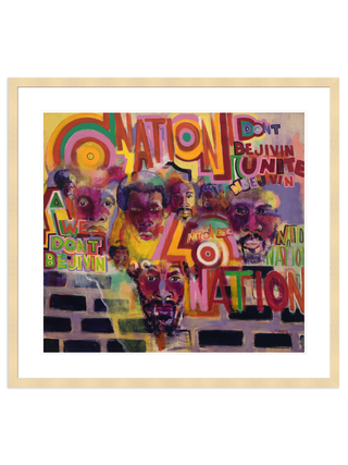 Nation Time Print by Gerald Williams
