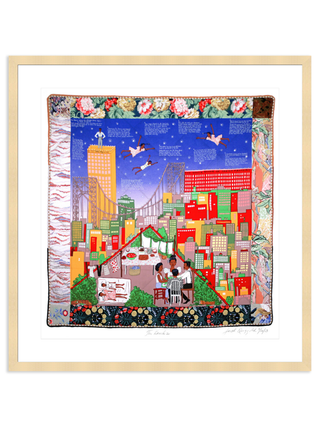 Tar Beach #2 Print by Faith Ringgold