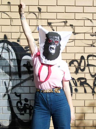 Gorilla Mask Tote Bag x Guerrilla Girls